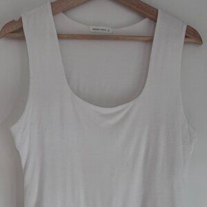 Wasabi + Mint Tank White Size L